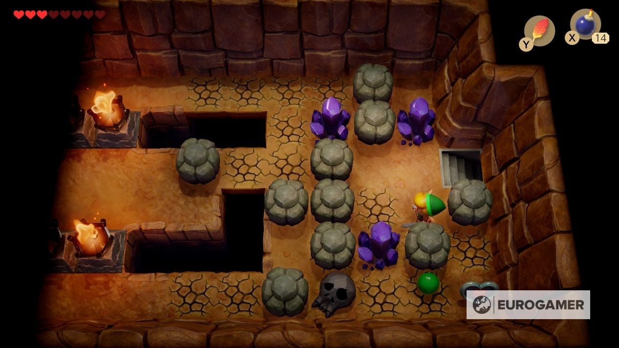 Zelda Link's Awakening Yarna Desert location, where to find Marin to